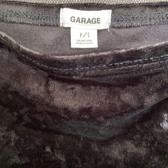 NWOT Garage Velvet Bodysuit - Picture 5 of 5